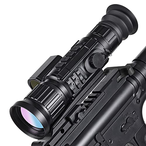 WestHunter NTS35LRF Thermal Imaging Tactical Infrared Night Vision Scope with Rangefinder Black 35mm
