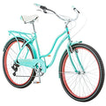 Schwinn Perla Beach Cruiser Bike Blue