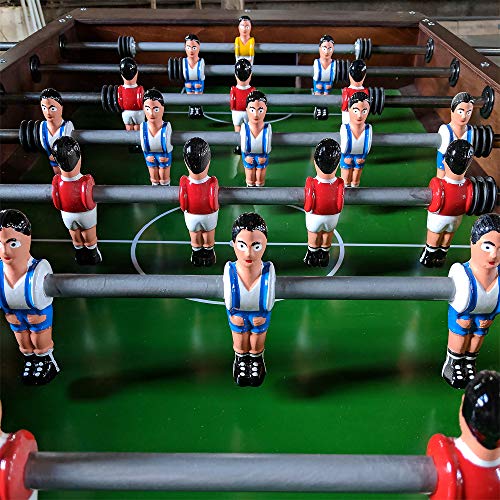 Bilhares Carrinho Professional Wood Foosball Table Brown Green