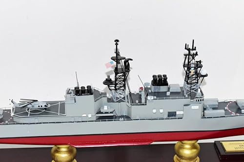 Squadron Nostalgia LLC USS Ingersoll DD-990 Spruance Class Destroyer Scale Model Mahogany