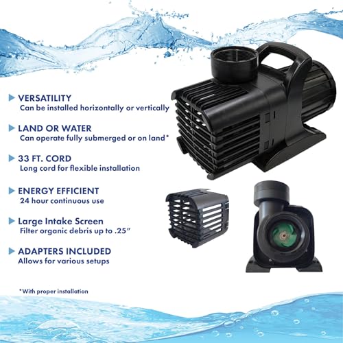 HALF OFF PONDS Complete PRO 5200 Water Garden and Pond Kit with EPDM Liner Black