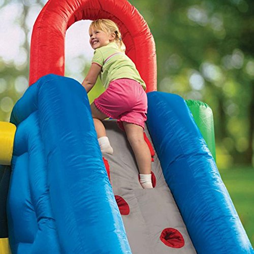 Little Tikes Jump and Double Slide Bouncer White