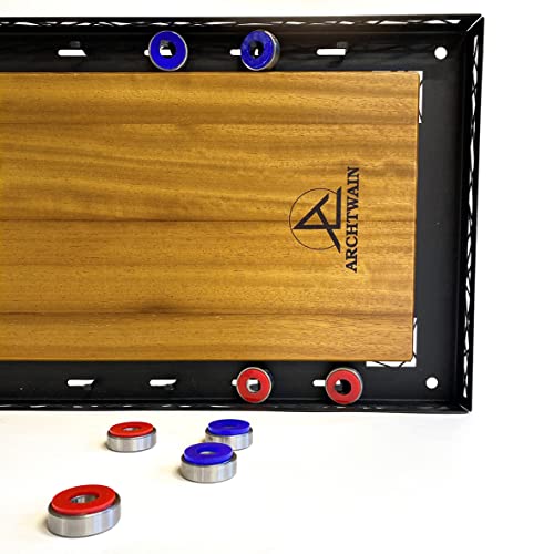 Archtwain Shuffle Board Wall Deco Black