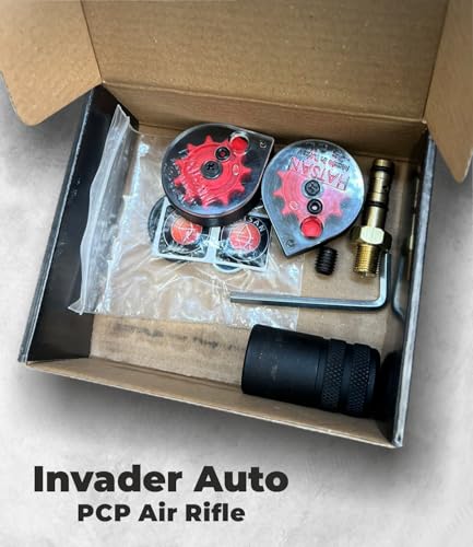 Wearable4U Hatsan Invader Limited Edition .25 Cal Air Rifle Digital Tan Camo Bundle with Pellets and Targets