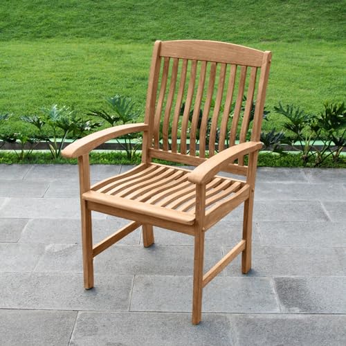 Cambridge Casual Caterina Teak Wood 6-Piece Outdoor Dining Set with Bench