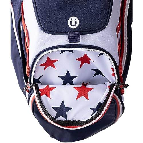 Sun Mountain 2024 4.5Ls 14-Way Golf Stand Bag Navy/White/Red