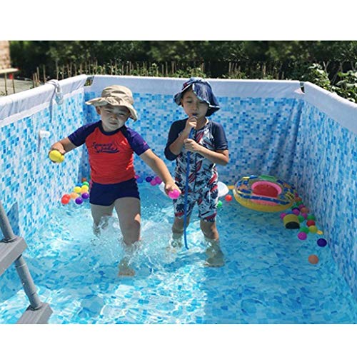 FFCJJDS Ultra Frame Swimming Pool Set with Filter Pump, Ladder & Pool Cover
