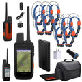 Garmin Alpha 300i Handheld Dog Tracker & Training System Bundle with 10x Alpha T20 Collar Black