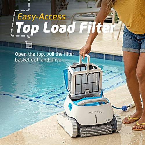 Dolphin Robotic Pool Vacuum Cleaner White