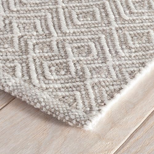 Dash & Albert Annabelle Indoor/Outdoor Area Rug 9' x 12' Grey