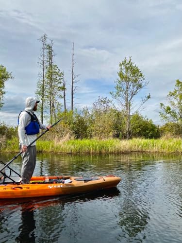 Vibe Sea Ghost 130 Fishing Kayak 13ft Wildfire
