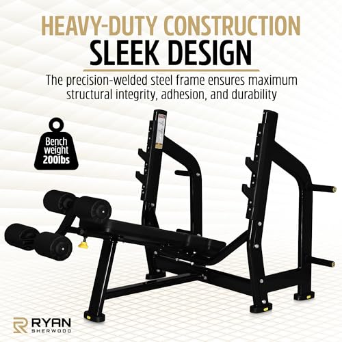 RYAN SHERWOOD Olympic Decline Bench Press Black