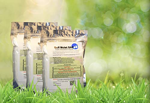 SOIL MOIST SAP SUPER ABSORBENT POLYMER Water Storing Crystal Gel 45 Count