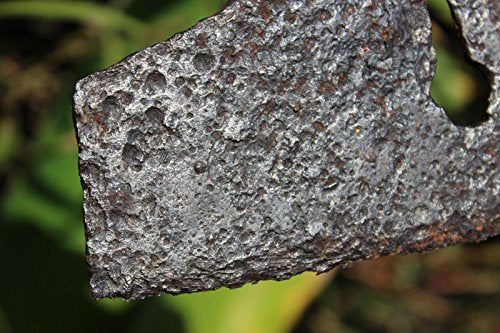 Unknown European Medieval German Iron Axe with Key-Shape Hole #12A Black
