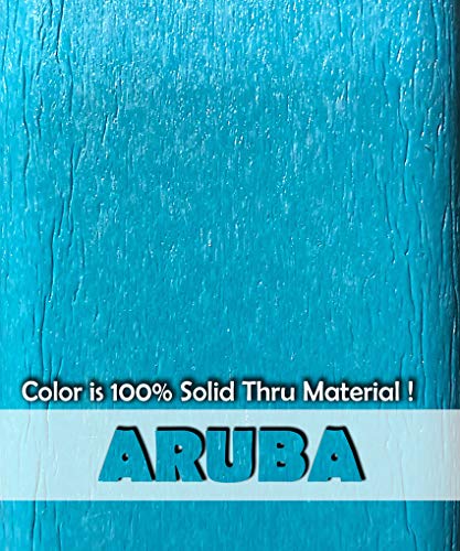 DuraWeather Poly Classic King Size Folding Adirondack Chairs & End Table with Serving Tray Aruba Blue