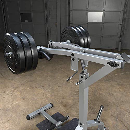 Body-Solid Leverage Squat/Calf Machine Silver