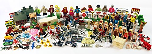 PlayTherapySupply Platinum Sandtray Miniature Starter Kit 255+ Pieces