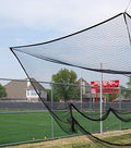 Gared 3/4" Square Mesh Net for 12' Multi Sport Cage Black