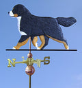Bernese Mountain Dog Hand Carved & Painted Weathervane 32 Inch