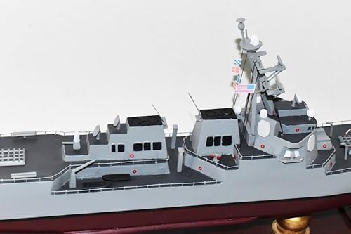 Squadron Nostalgia LLC USS Rafael Peralta DDG-115 24-Inch Mahogany Model