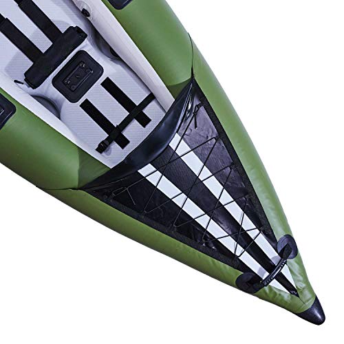 Elkton Outdoors Steelhead Inflatable Fishing Kayak Single