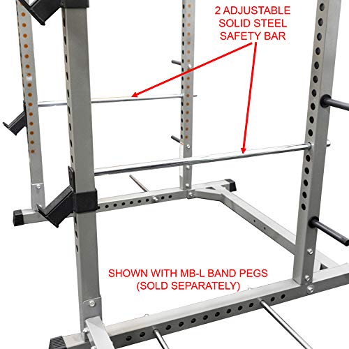 Valor Fitness Heavy Duty Power Cage with Multi-Grip Chin-Up Bar BD-41