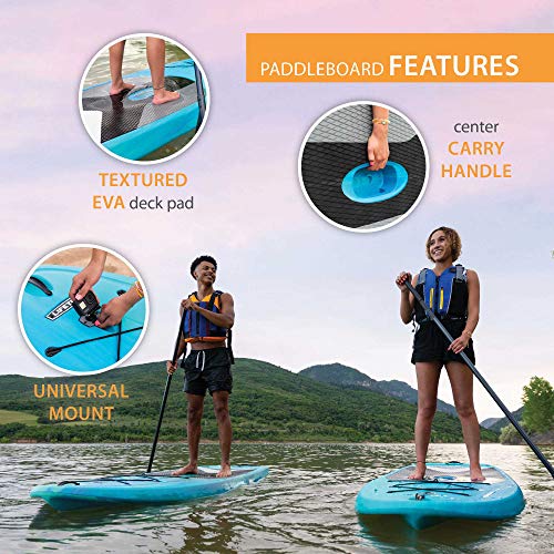 Lifetime Horizon 100 Stand-Up Paddleboard 2 Pack Bahama Fusion