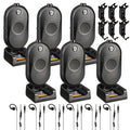 Motorola Solutions CLP1080e 8-Channel Two-Way UHF Business Radio Black (6-Pack)