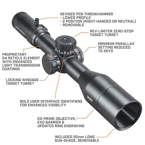 Bushnell Elite Tactical 3.5-21x50mm DMR3 Riflescope Multi
