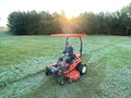 Sundowner Canopies Universal Tractor and Lawn Mower Canopy Top 48 Inch Orange