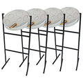 Panyard Steel Drum Grey Silver