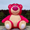 HOAELOS Inflatable Giant Pink Strawberry Bear 13.1 Feet