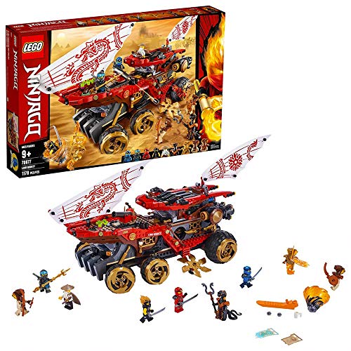 LEGO NINJAGO Land Bounty 70677 Building Set with Ninja Minifigures Multicolor