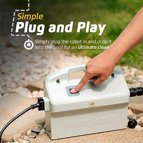 Dolphin Nautilus 2024 Automatic Robotic Pool Vacuum Cleaner White
