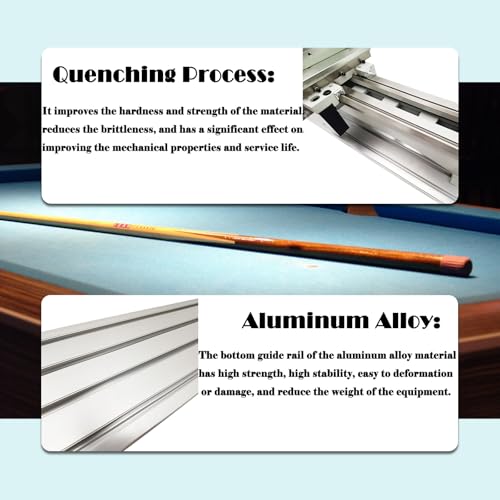 EQCOTWEA Multi-Function Billiard Cue Repair Machine White