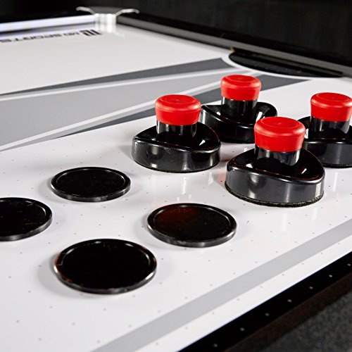 MD Sports 7.5' Titan Air Powered Hockey Overhead Score Table White/Black