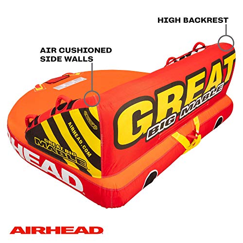 AIRHEAD Great Big Mable Towable Orange Red Yellow