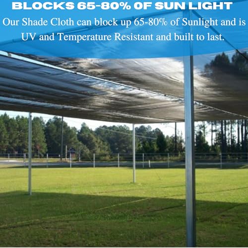 Generic VBS Black Shade Cloth 80% Privacy Screen 26' x 200'