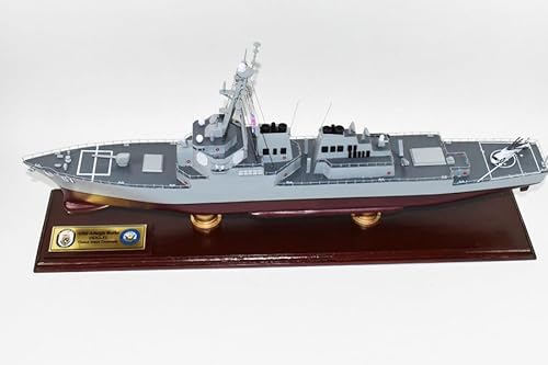 Squadron Nostalgia LLC USS Arleigh Burke (DDG-51) Scale Model Mahogany Multicolor