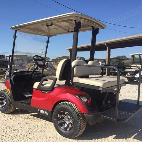DOORWORKS GOLF CART ENCLOSURES Yamaha Drive Golf Cart Cover Black Marine Grade Vinyl