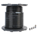 Schieffer Co. Sewer Jetter Hose & 4 Nozzles 3/8in x 300ft 4400 PSI Black