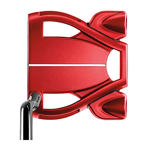 TaylorMade 2018 Spider Tour Red Putter (Double Bend, Right Hand, 35 Inches, with Sightline)