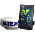 Si-tex T-760 Compact Color Radar 18" Dome with 7" Touchscreen