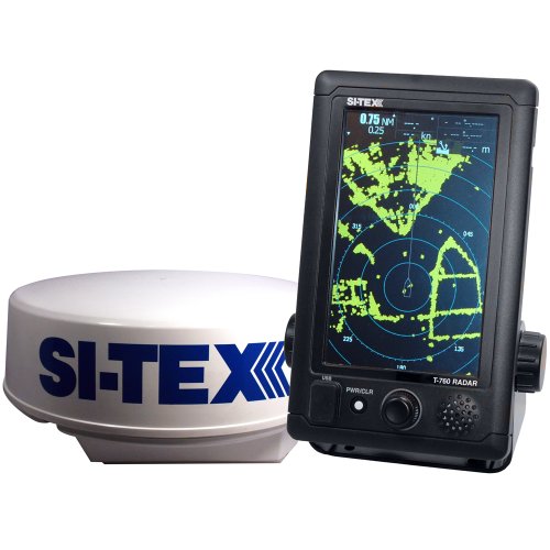 Si-tex T-760 Compact Color Radar 18" Dome with 7" Touchscreen