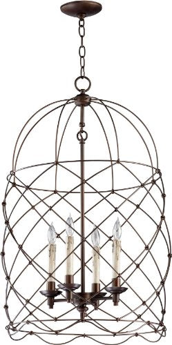 Cyan Design 04756 Adele 4-Light Foyer Pendant Oiled Bronze
