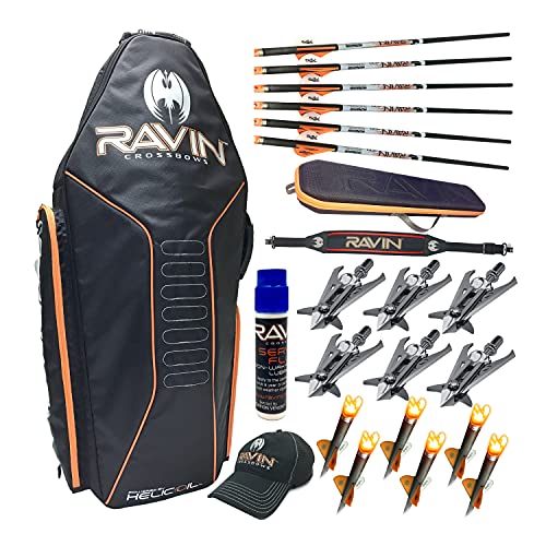 RAVIN Crossbow R10 R20 Series Huntsman Accessory Bundle (10 Items)
