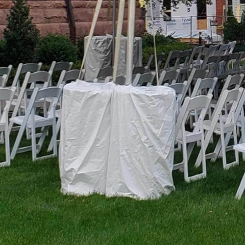 TentandTable Moose Supply 55 Gallon Drum Cover 25 Pack White