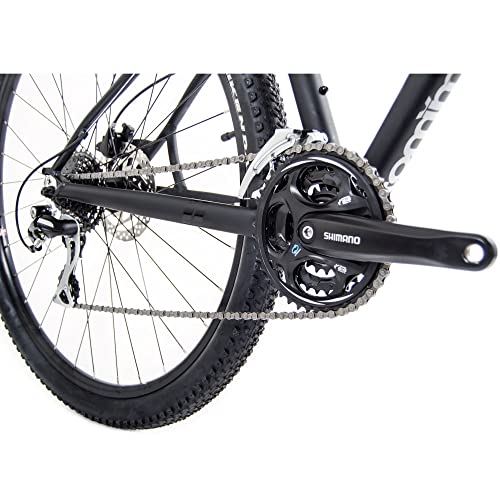 Tommaso Gran Sasso 29er Mountain Bike Hydraulic Disc Hardtail Matte Black/Gloss Black