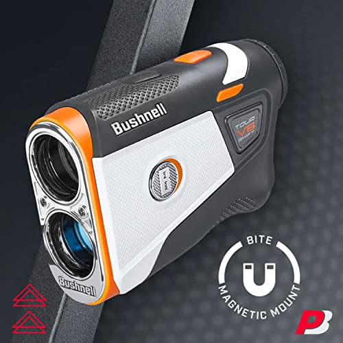 PlayBetter Bushnell Tour V6 Shift Golf Rangefinder with Slope - Black Shift