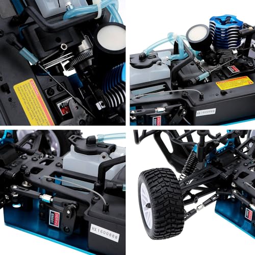 BINGXMF 1/10 Nitro 4WD RC Truck Off Road Rock Crawler